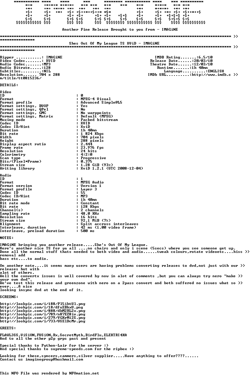  Shes Out Of My League Telesync|imagine|700mb