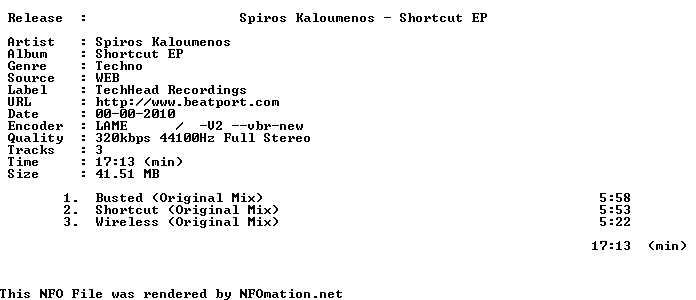Spiros Kaloumenos Shortcut Ep