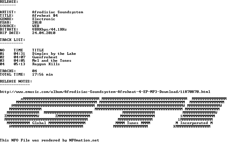  Afrodisiac_soundsystem Afroheat_4 Ep (zbr007) Web 20