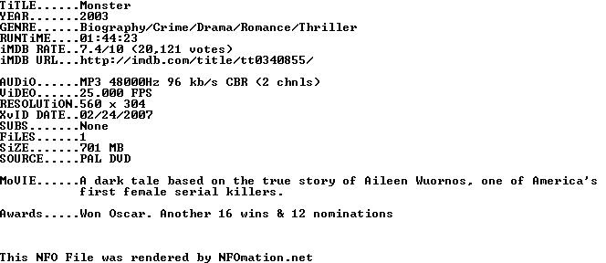 http://nfomation.net/nfo.white/1311711533.nile-monster.nfo.png?v=1