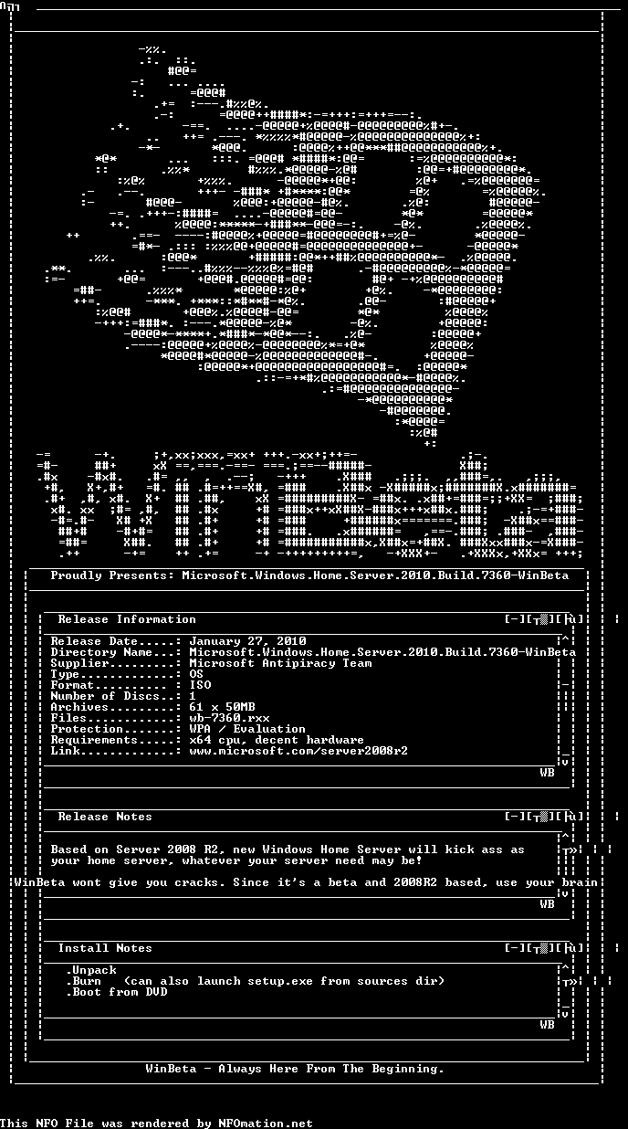 wb-7360.nfo rendered as an image