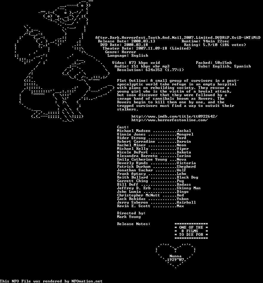 intimid-afterdarkhorrorfesttoothandnail-limited.nfo rendered as an image