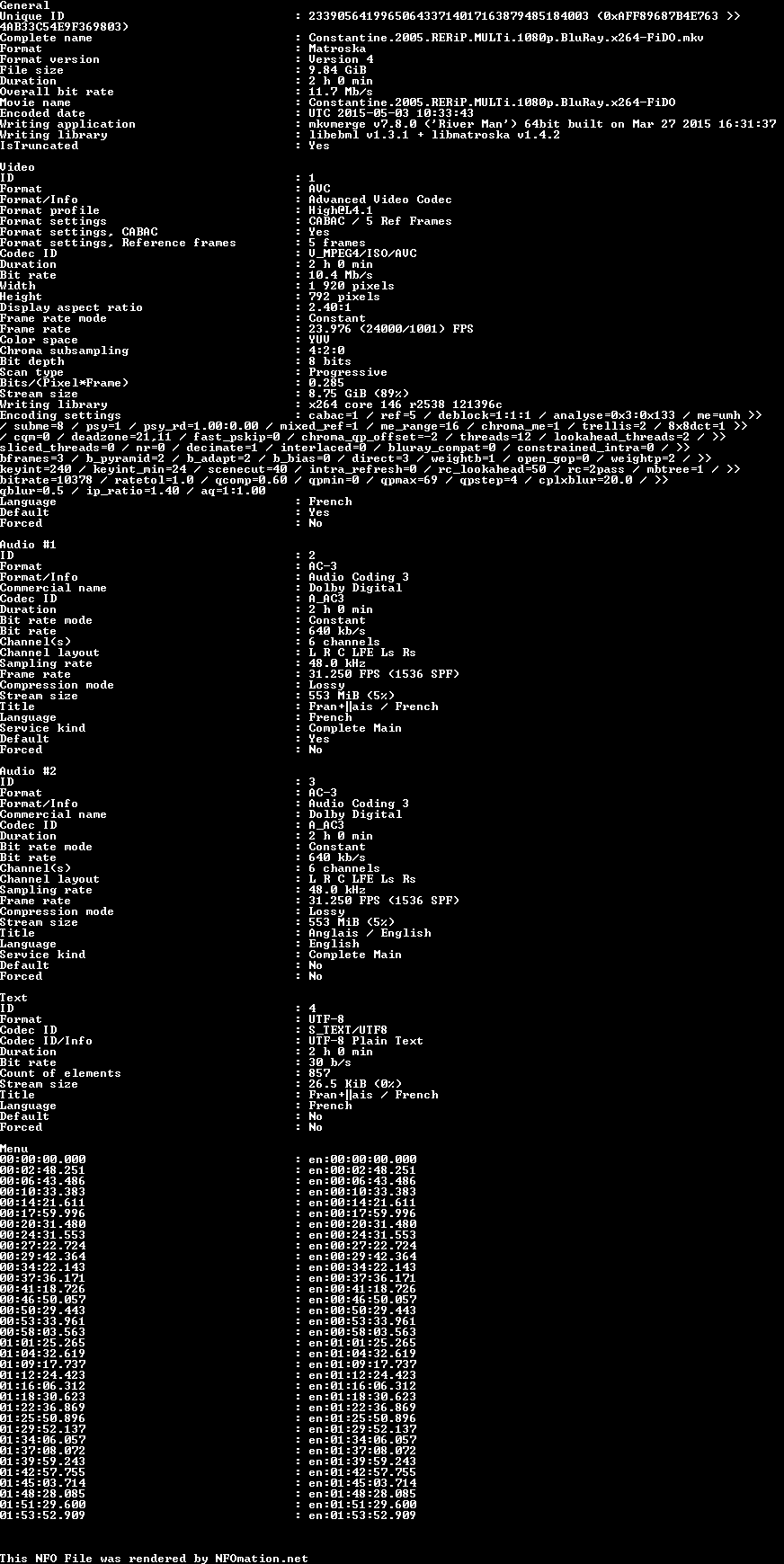 Constantine.2005.RERiP.MULTi.1080p.BluRay.x264-FiDO.nfo rendered as an image