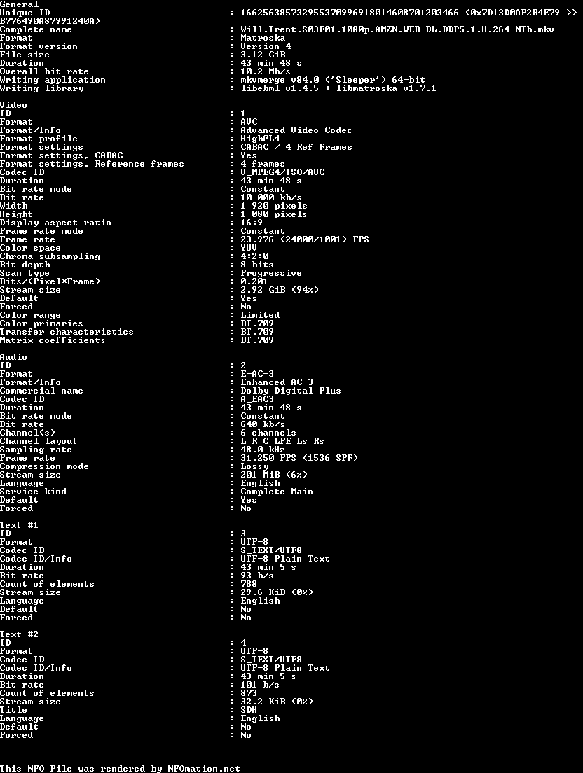 Will.Trent.S03.1080p.AMZN.WEB-DL.H.264-NTb.nfo rendered as an image