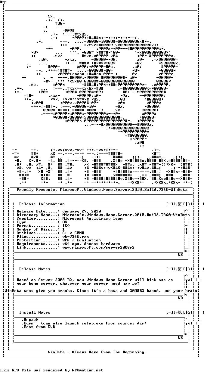 wb-7360.nfo rendered as an image