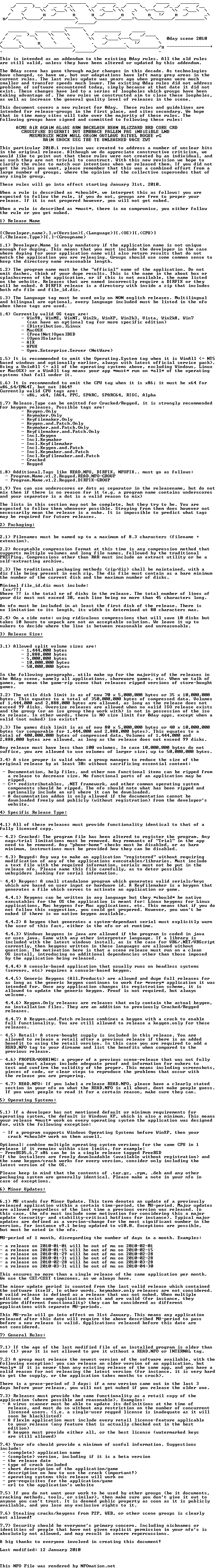 official_0day_release_group_rules_2010.nfo rendered as an image